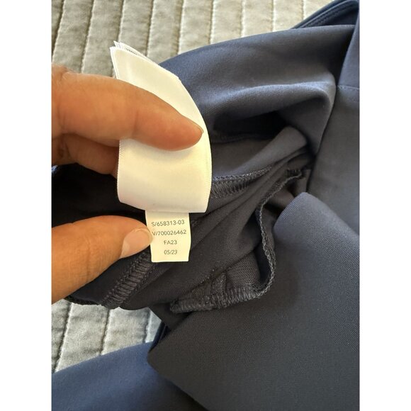 Athleta Women's Navy Blue Delancey Skyline Ankle Flare Pant Size Extra large - Picture 10 of 10